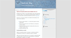 Desktop Screenshot of blog.top20.md